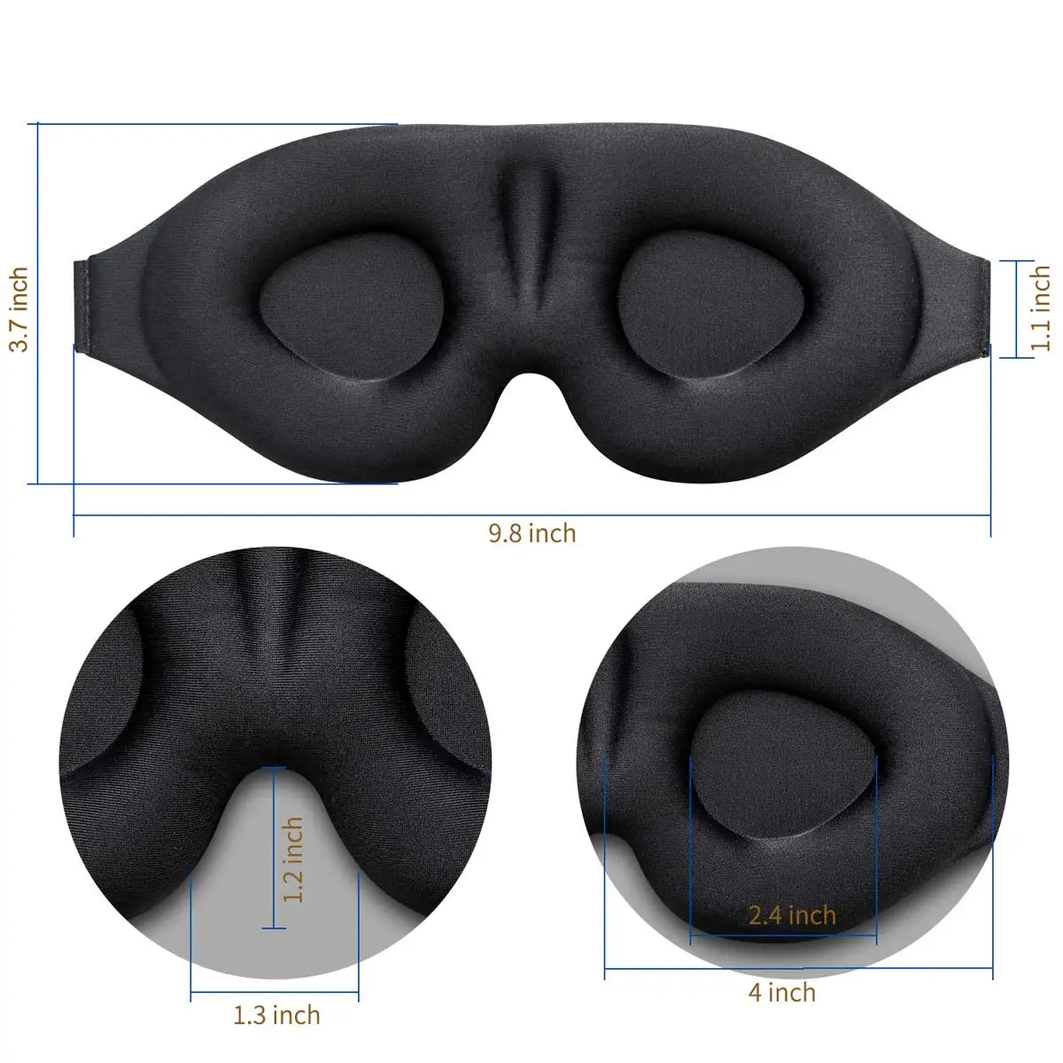 The Contoured Sleep Mask
