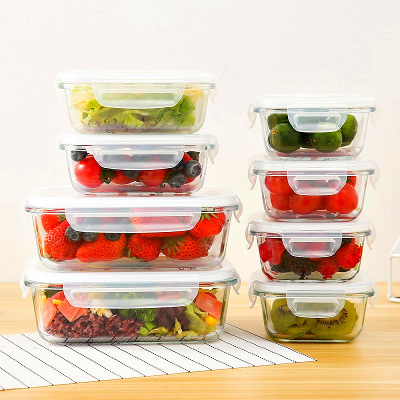 The Glass Meal-Prep Container Set