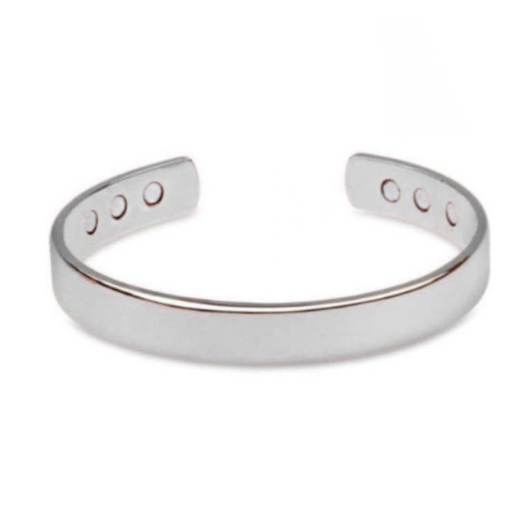 Dual-Tone U-Shape Cuff Bracelet