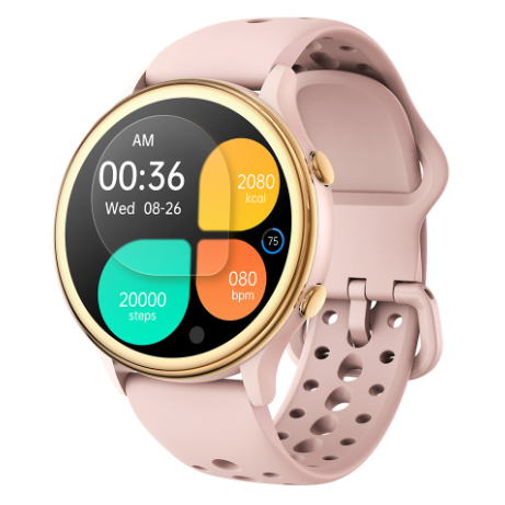 Bluetooth Smartwatch with Calling, Sleep & Step Tracking