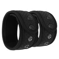 MoKo Sweatproof Ankle Strap for Fitbit Trackers (2-Pack, Black)