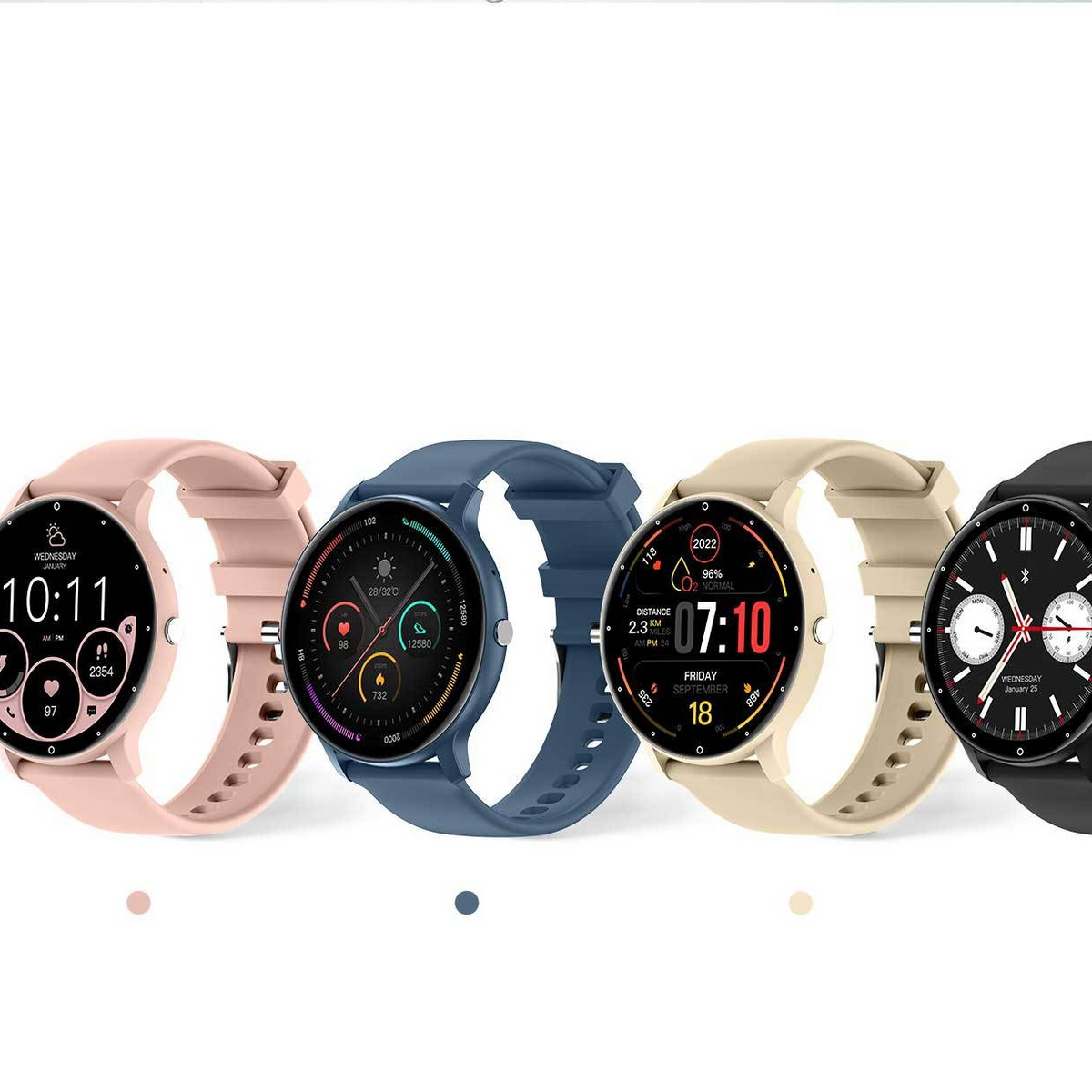 VitaTrack Fitness Smartwatch
