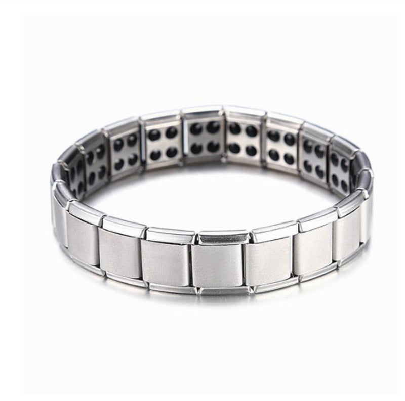 Stainless Steel Magnetic Link Bracelet