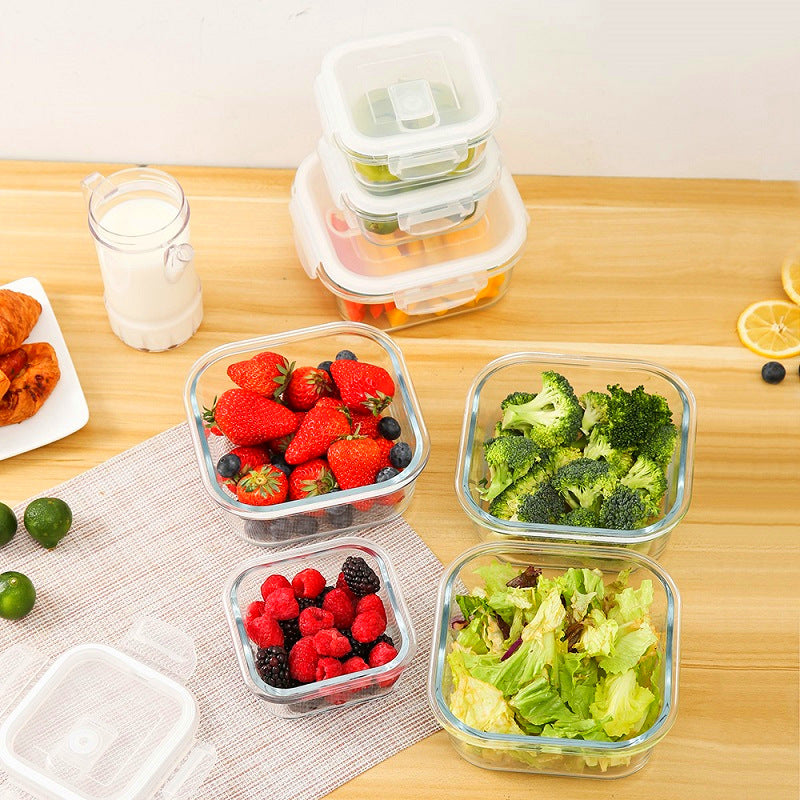 The Glass Meal-Prep Container Set