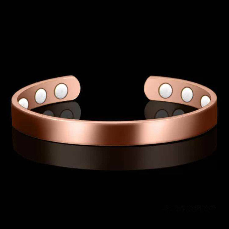Dual-Tone U-Shape Cuff Bracelet