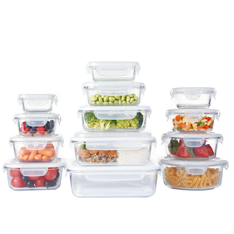 The Glass Meal-Prep Container Set