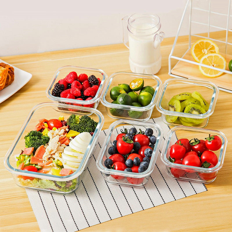 The Glass Meal-Prep Container Set