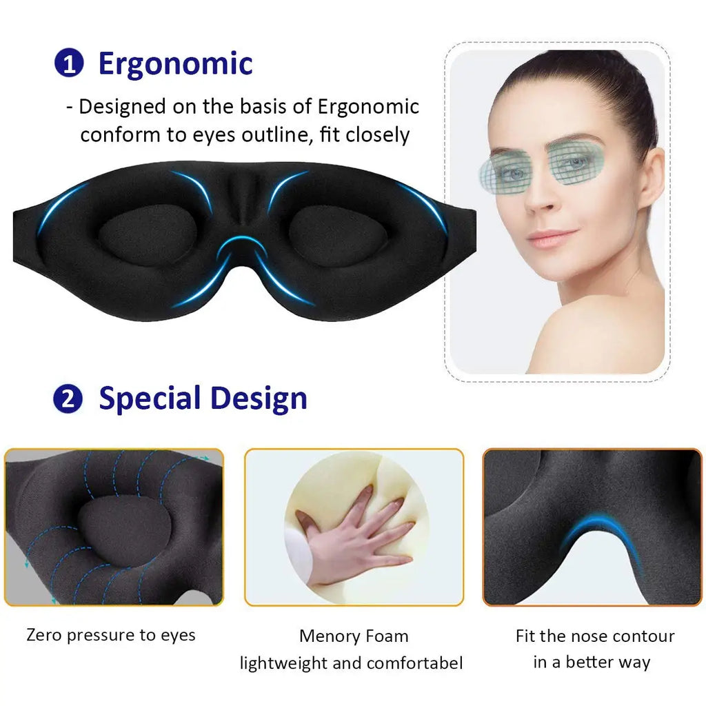 The Contoured Sleep Mask