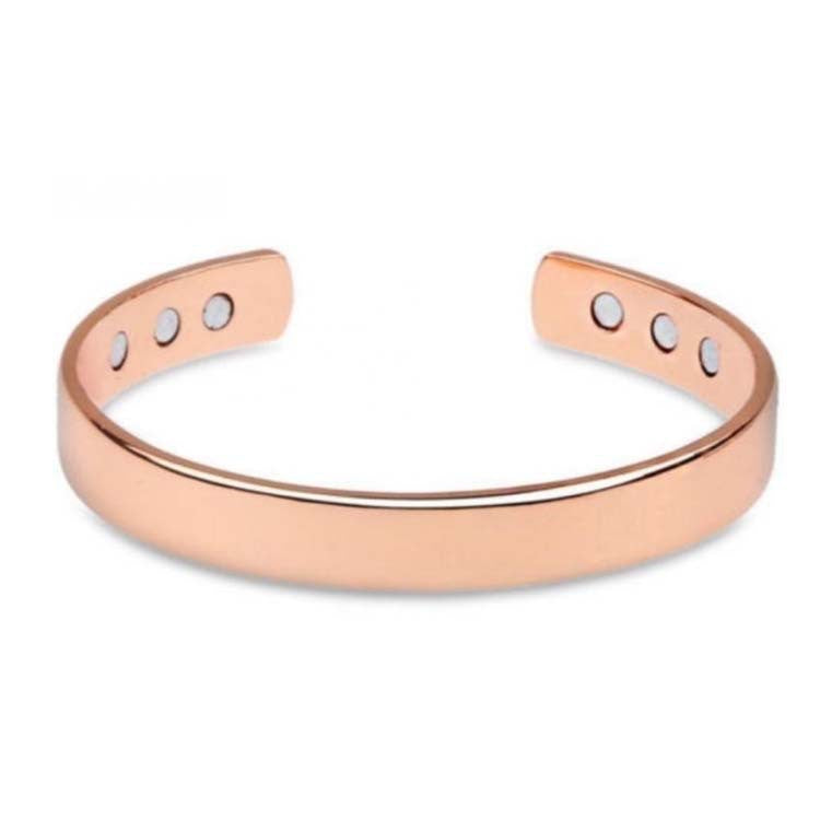 Dual-Tone U-Shape Cuff Bracelet