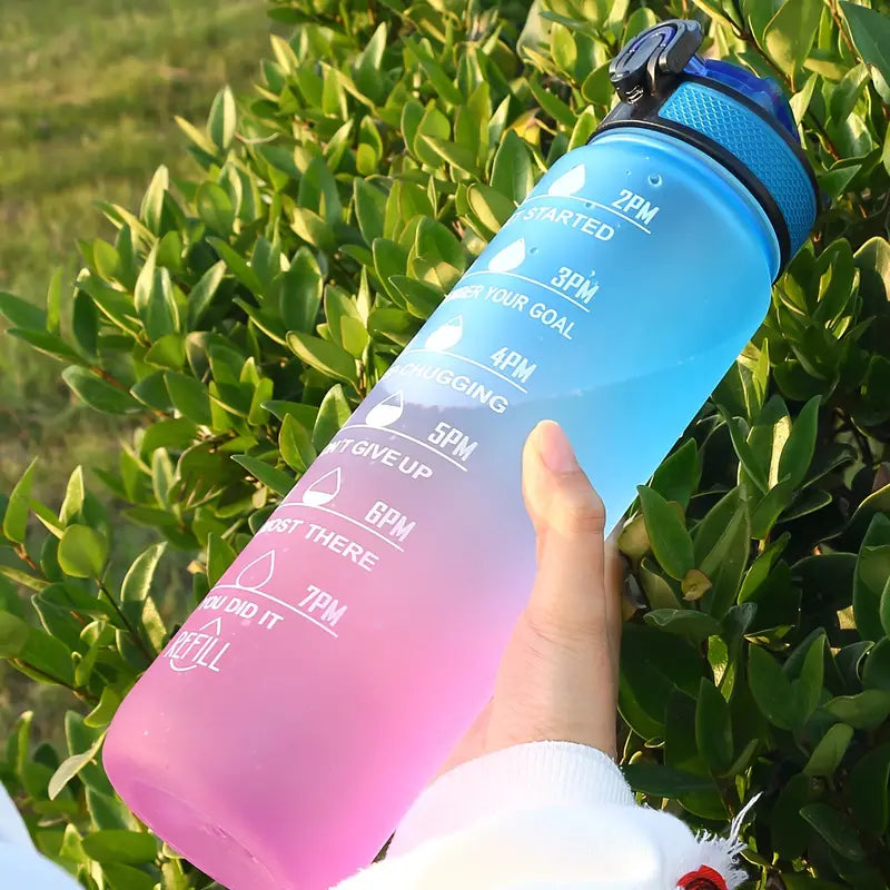 The 32oz Time-Marked Water Bottle