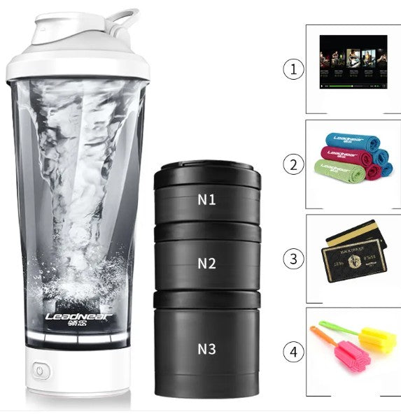 Fitness Mixer Travel Bottle