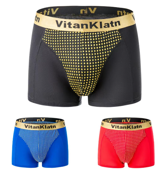 VK48 Men's Breathable Boxer Briefs